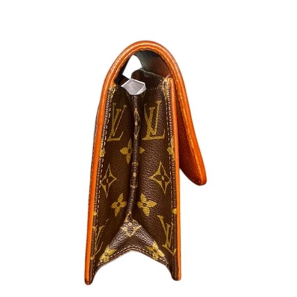 Louis Vuitton Monogram LV Pouchette Dame PM Clutch Crossbody Bag (LVXX200) - Picture 3 of 16